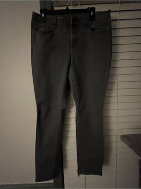Sonoma Women's Dark Gray Straight-Leg Pants